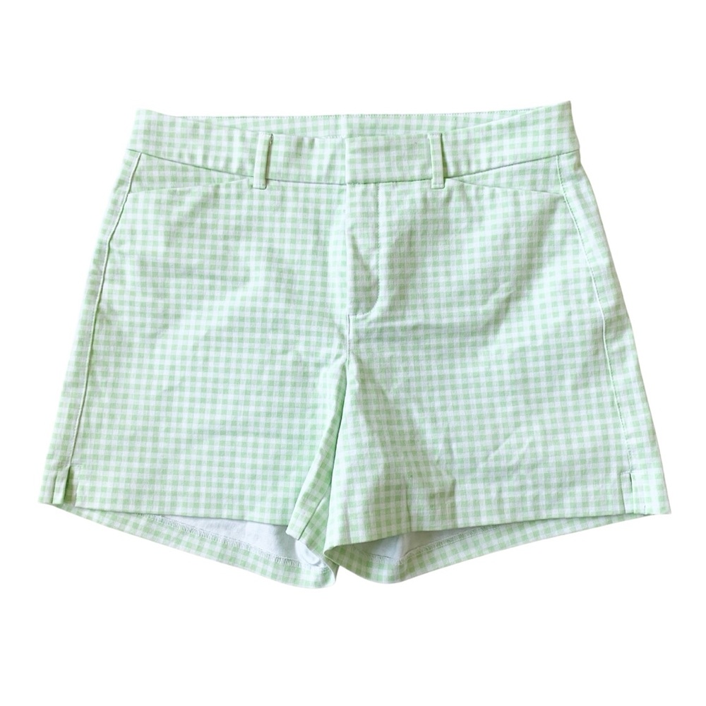 OLD NAVY | Green Gingham Size 10 Pixie Women's Shorts